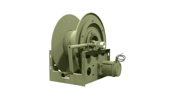 Specialist hose reels, for offshore, military applications, etc.