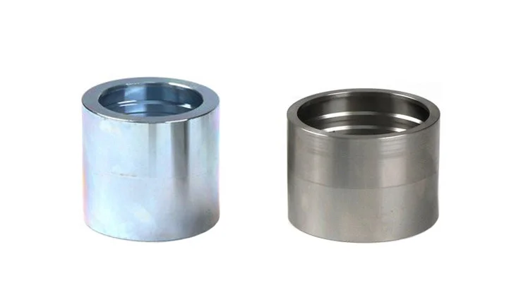 Ferrules, in stainless steel, zinc-plated 