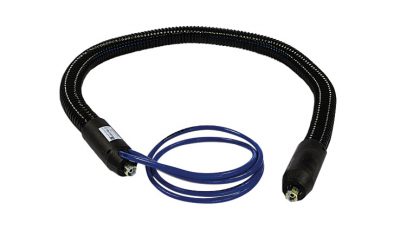 PTFE hoses with helically wound heating hose