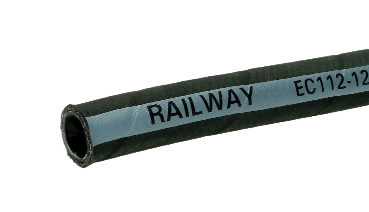 Brzdové hadice pre železničné brzdové systémy