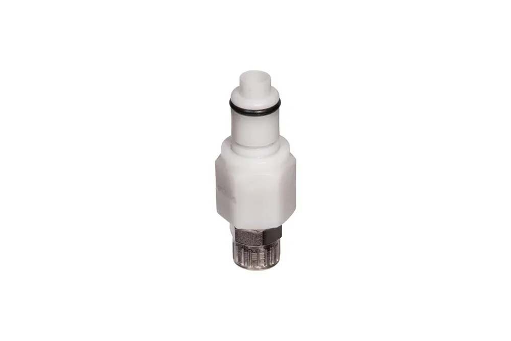 Rýchlospojka s maticou na hadicu, s ventilom, acetal, séria PLC DN 6,3