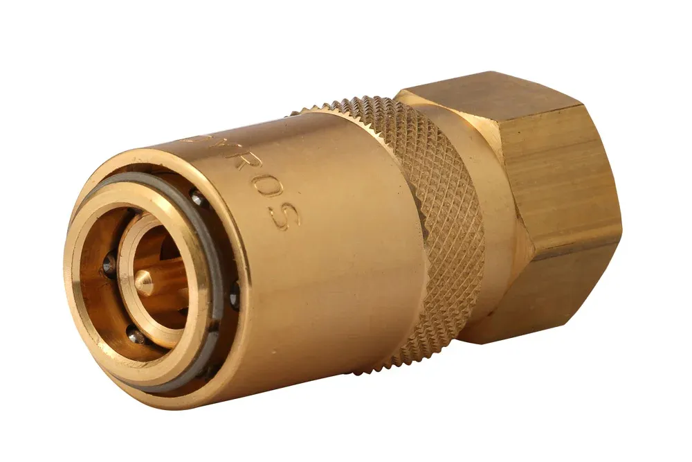 Rýchlospojka pre vstrekovacie formy s vnútorným závitom a ventilom, DYROS séria 40
