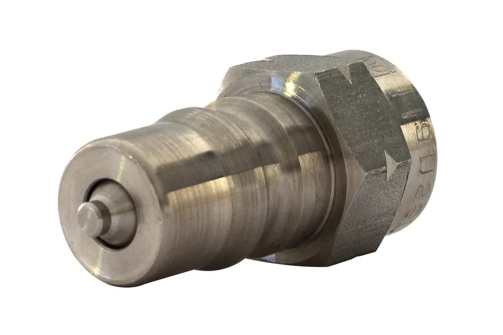 Rýchlospojka ISO-B s vnútorným závitom NPT, BSP (1/4" ÷ 1") z nehrdzavejúcej ocele AISI 316, HANSEN, typ HK