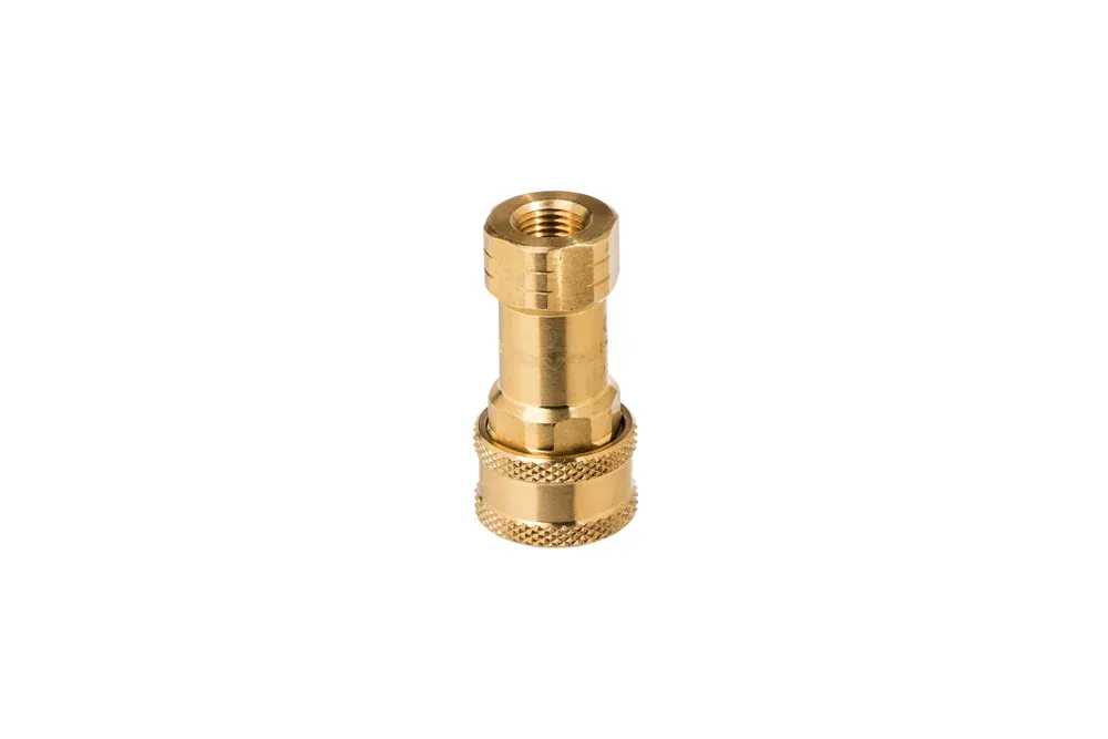 Rýchlospojka s vnútorným závitom (3/16" ÷ 1"), s ventilom, mosadz, PERFECTING