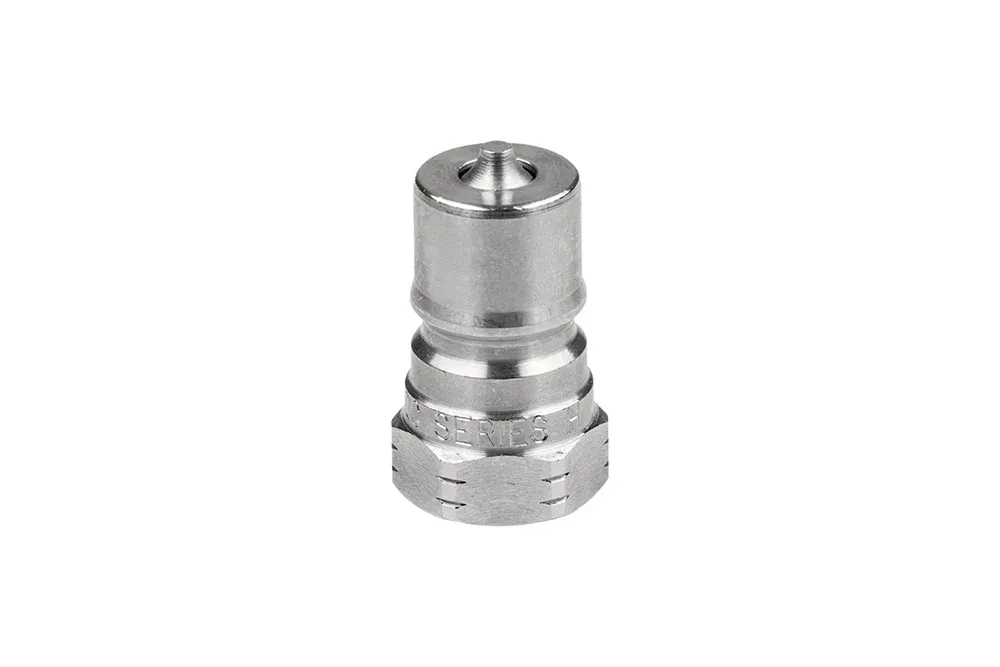 Rýchlospojka s vnútorným závitom (3/16" ÷ 1"), s ventilom, oceľ AISI 303, PERFECTING