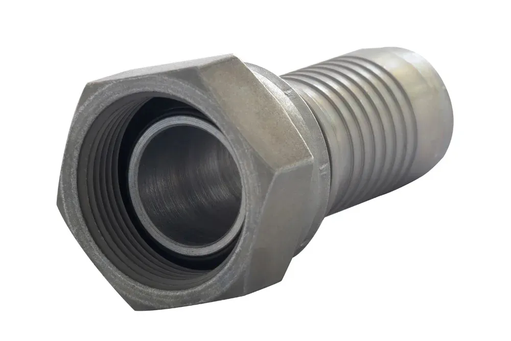 Hydraulická koncovka DKOR, typ ZBW120, uhlíková oceľ, zinok-nikel