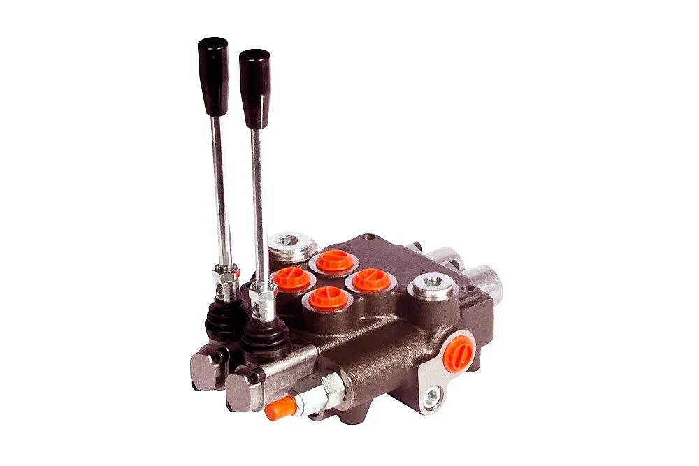 Hydraulický rozvádzač posuvný, ovládaný ručnou pákou, typ YFM80