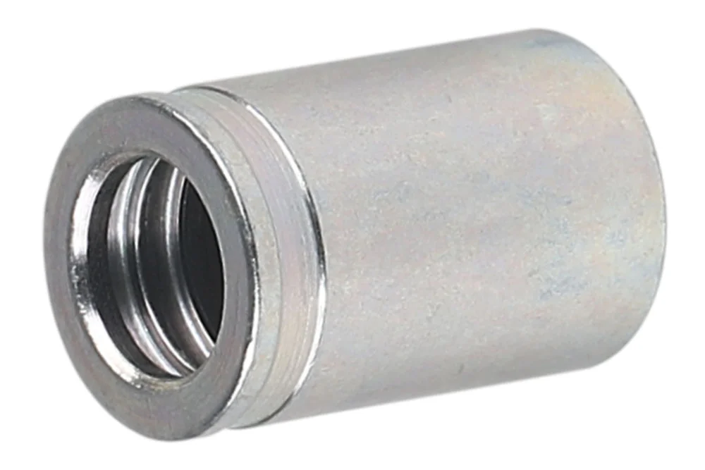 Upínacia objímka pre termoplastické hadice SAE100R7, uhlíková oceľ, typ BP7